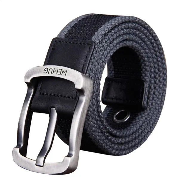 Men's Outdoor Casual Canvas Pin Buckle Belt - 23254