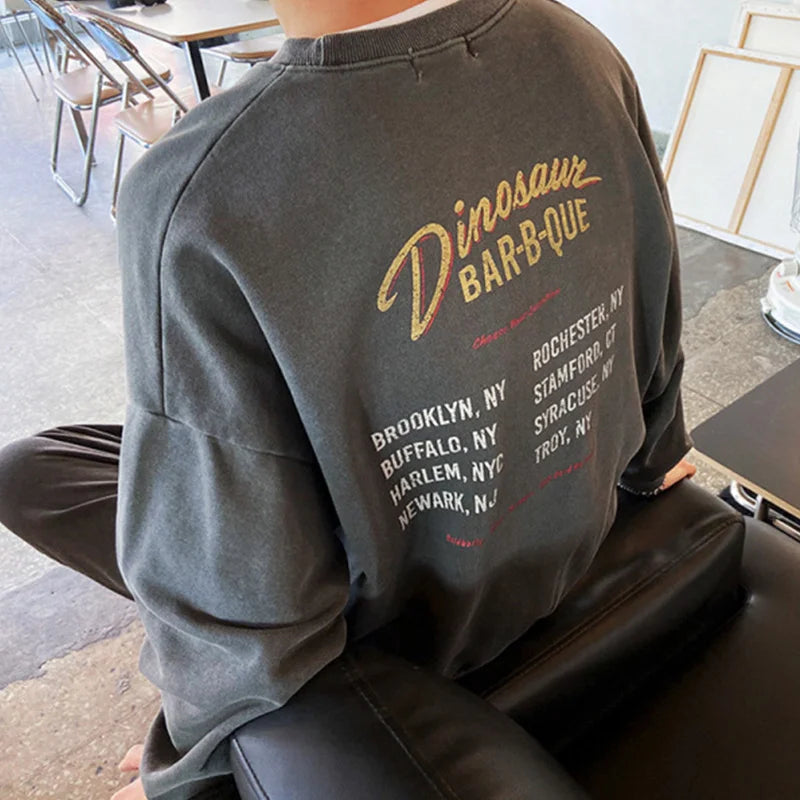 Mens Casual Printed Sweatshirt - 23545