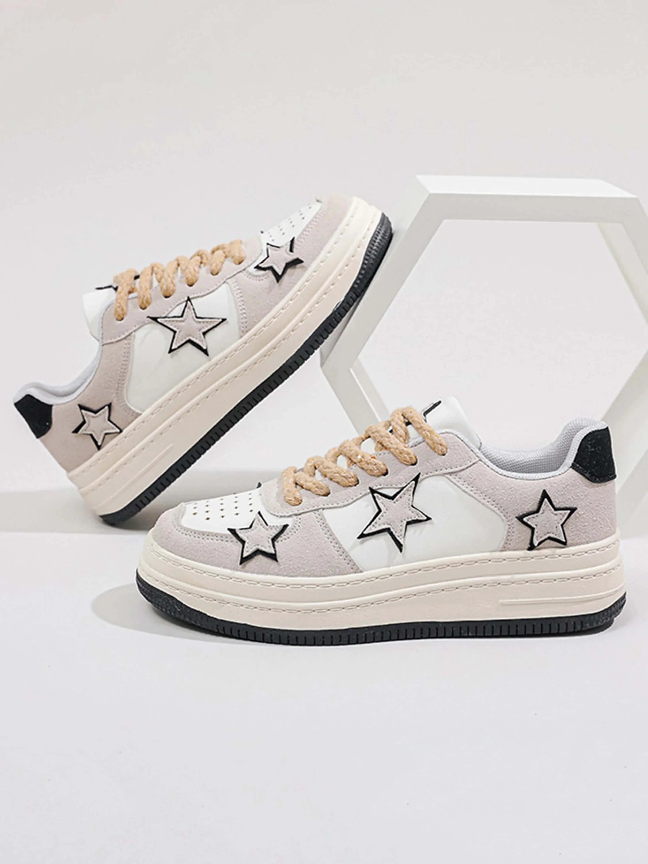 American Retro Star Elements Board Casual Shoes Couple Models-2242
