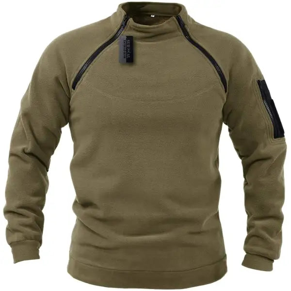 Mens Outdoor Warm And Breathable Tactical Sweater - 23237