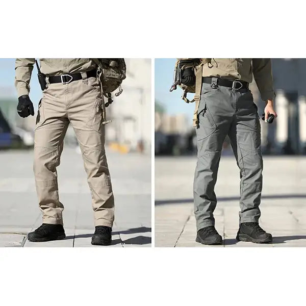 Men's Multi-pocket Tactical Waterproof Hiking CargoPants - 23249