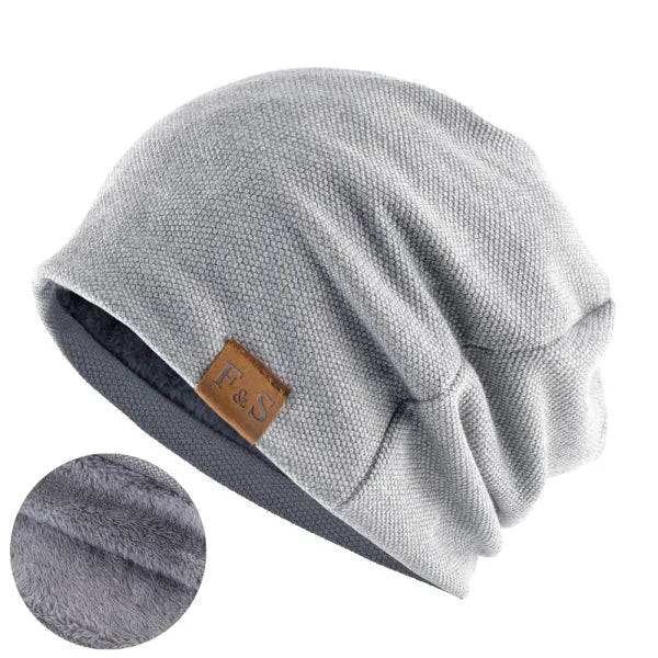 Men Vintage Warm Knitted Beanie Hat Outdoor Tactical Hat - 23252