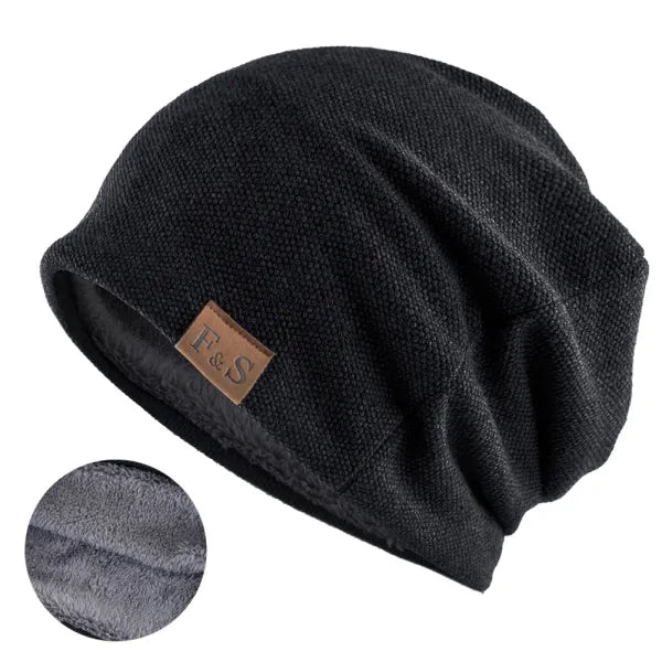 Men Vintage Warm Knitted Beanie Hat Outdoor Tactical Hat - 23252