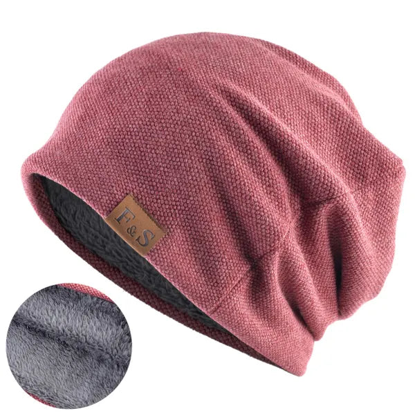 Men Vintage Warm Knitted Beanie Hat Outdoor Tactical Hat - 23252