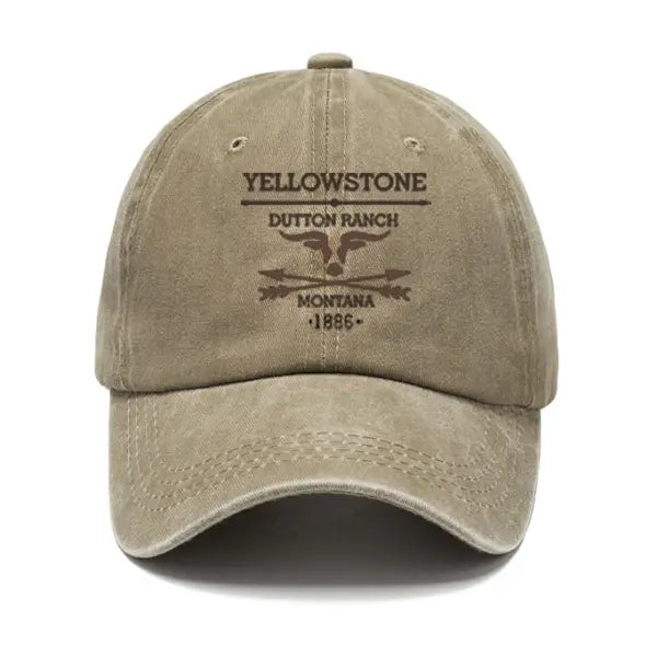 Men's Vintage Western Yellowstone Sun Hat - 23253