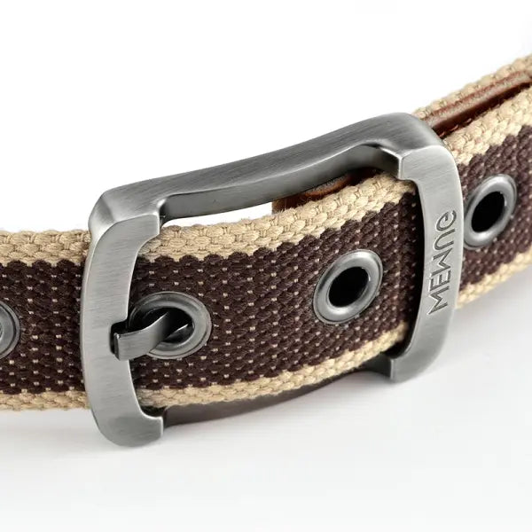 Men's Outdoor Casual Canvas Pin Buckle Belt - 23254