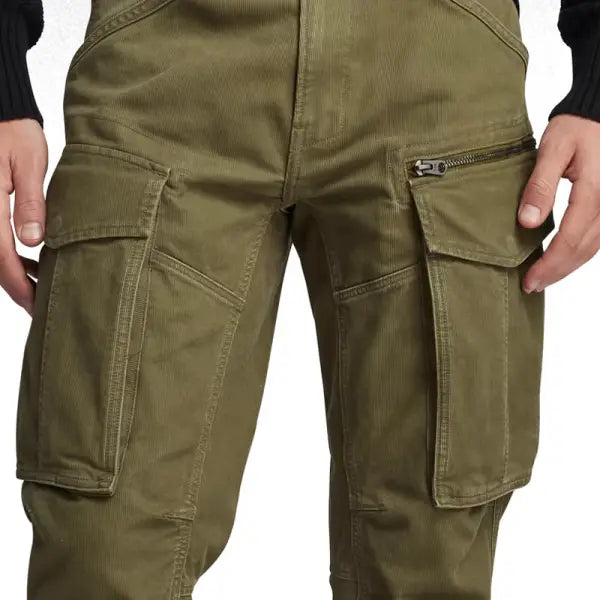 Men's Outdoor Casual Zip Pocket Cargo Pants - 23297