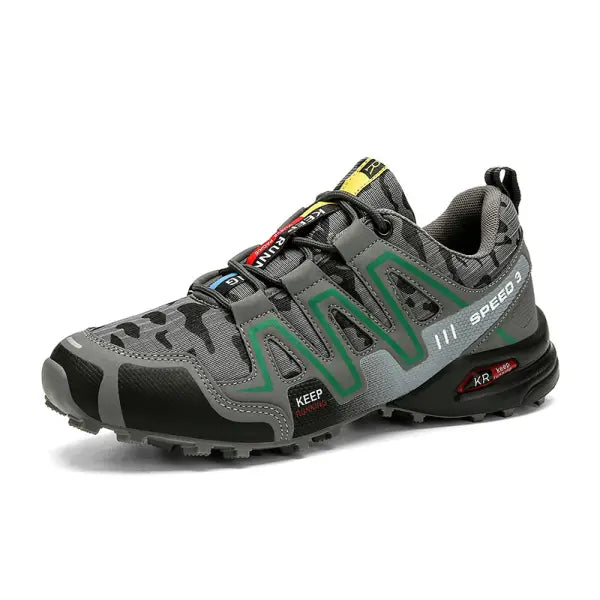 Men's Non-slip Soft Outdoor Cross-country Hiking Shoes - 23496