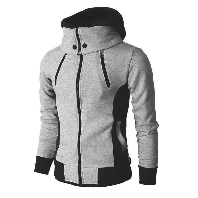 Men's outdoor hooded zipper sweatshirt - 23509