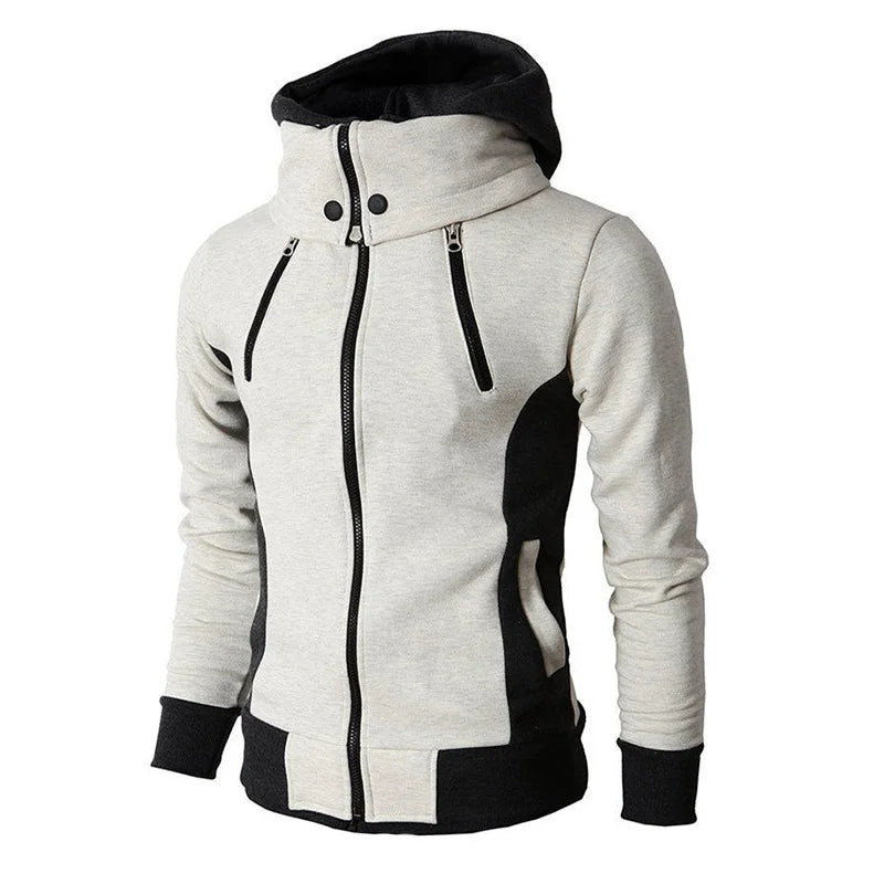 Men's outdoor hooded zipper sweatshirt - 23509