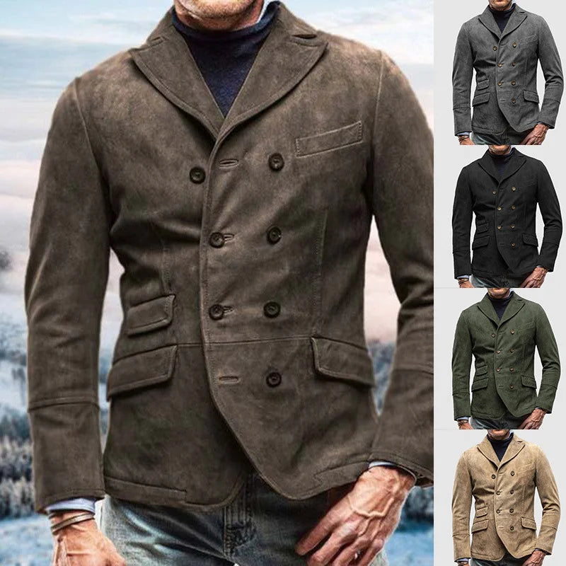 Men's Retro Casual Outer Jackets-23324