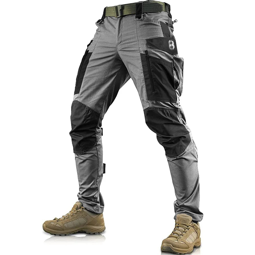 Men's Outdoor Wear-Resistant Pocket Tactical Pants - 23326