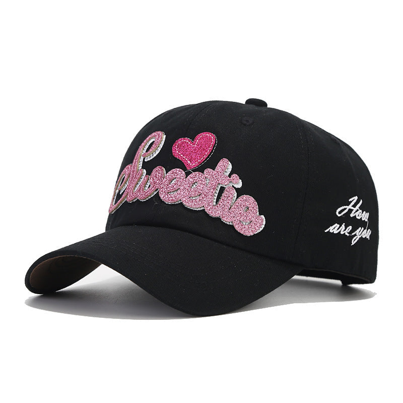 High Street Love Sunshine Duck Tongue Hat - 2359