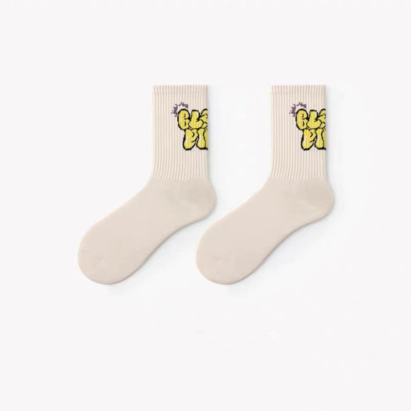 Comfortable And Versatile Mid-calf Socks - 23167