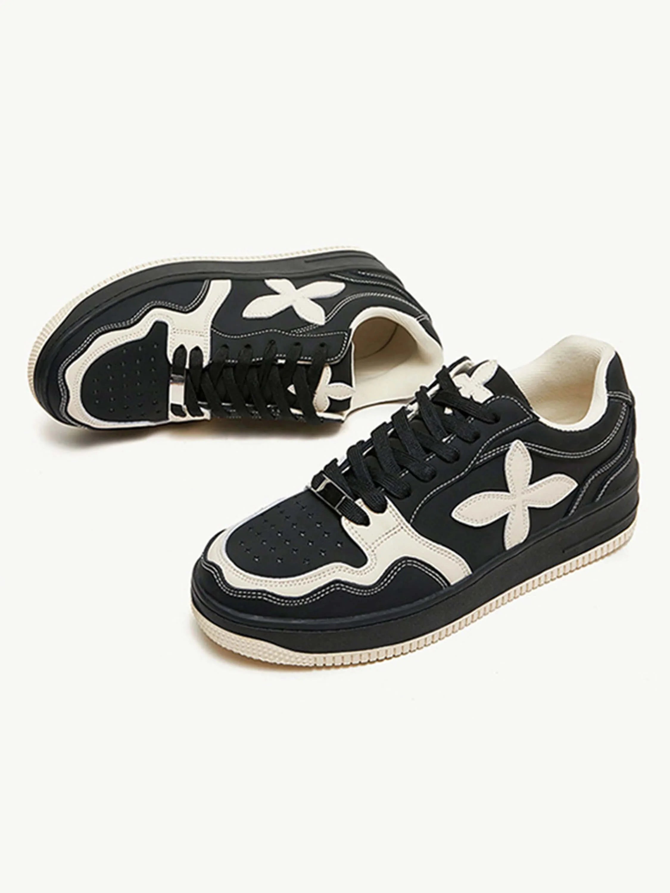 American Cross Street Board Shoes Couple Casual Shoes-2211