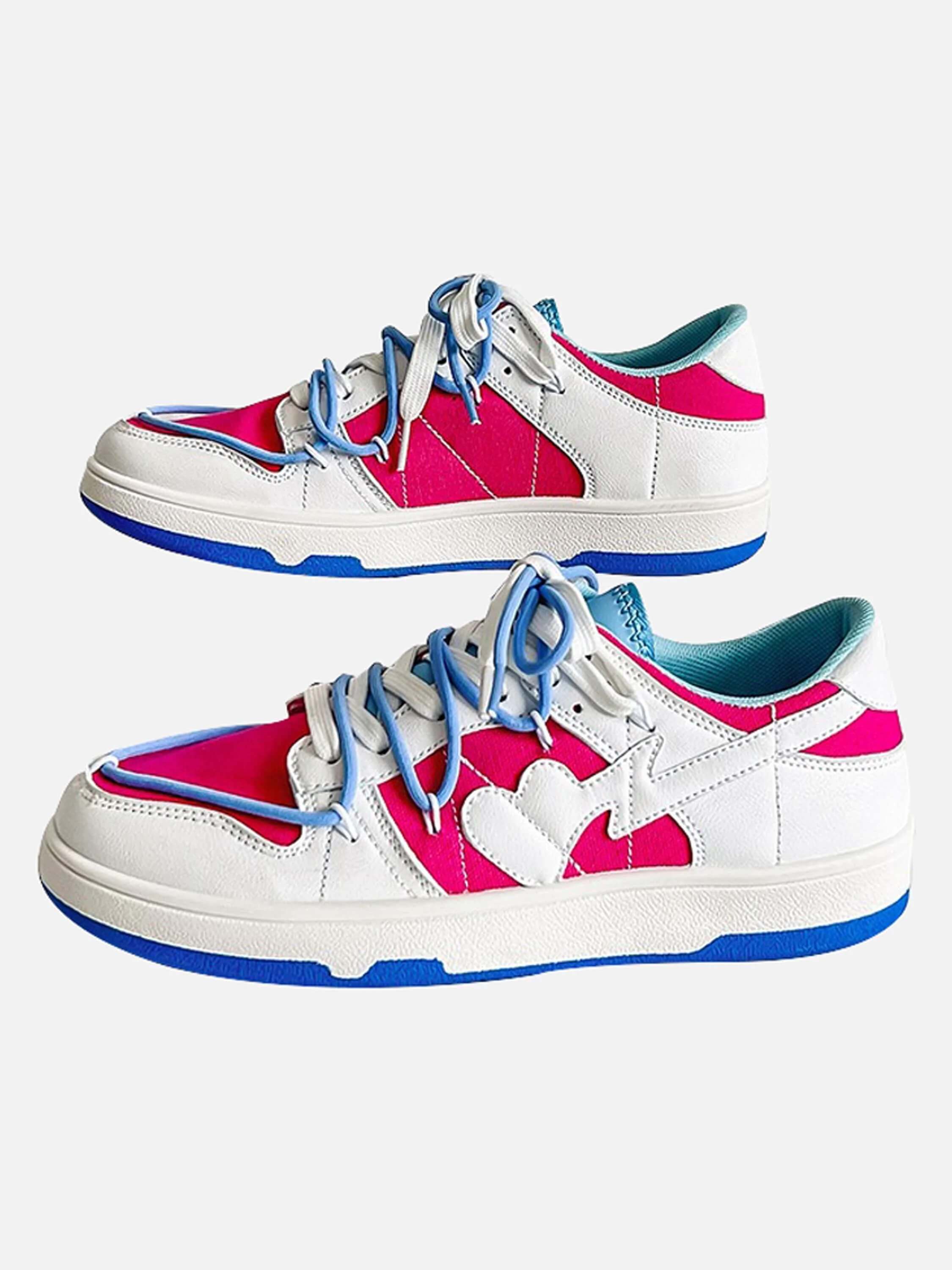 The Mudroads Heart Strap American High Street Sneakers-2363