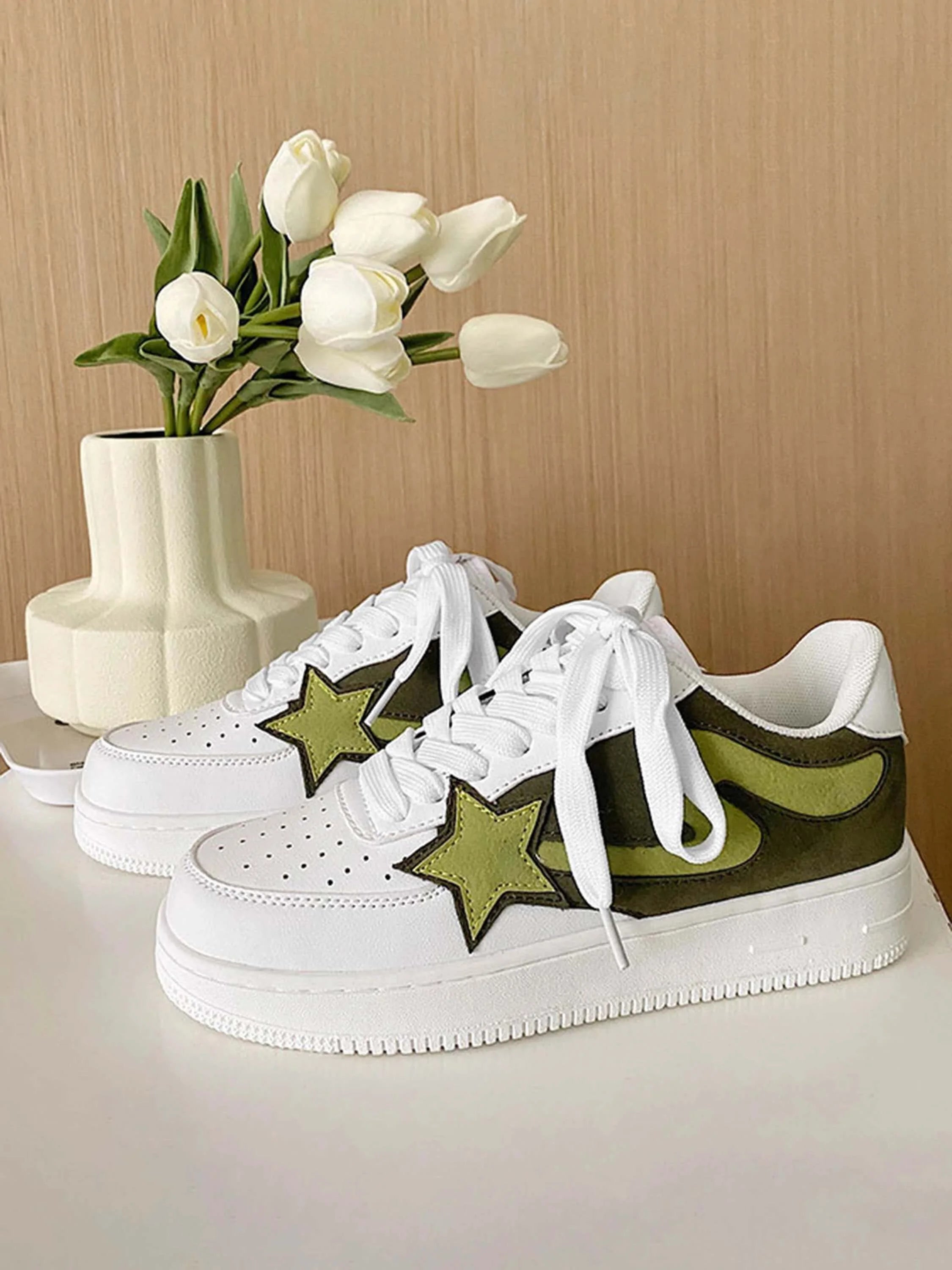 American Star Element Thick Bottom Couple Sneakers-2229