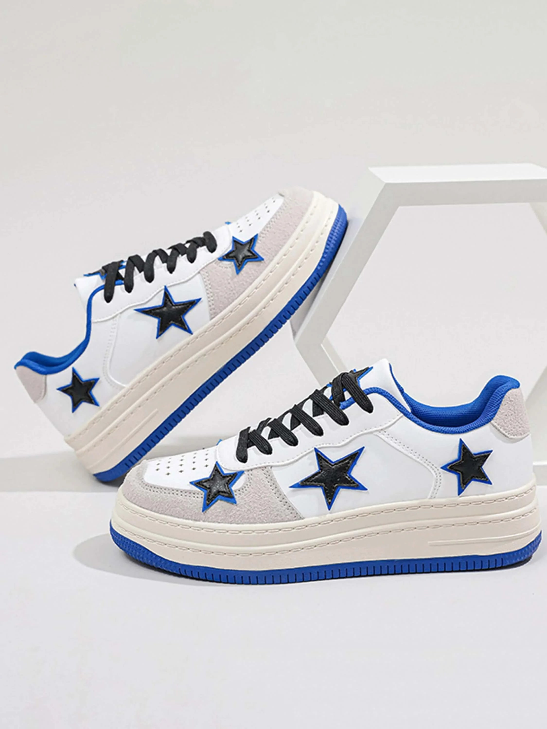 American Retro Star Elements Board Casual Shoes Couple Models-2242