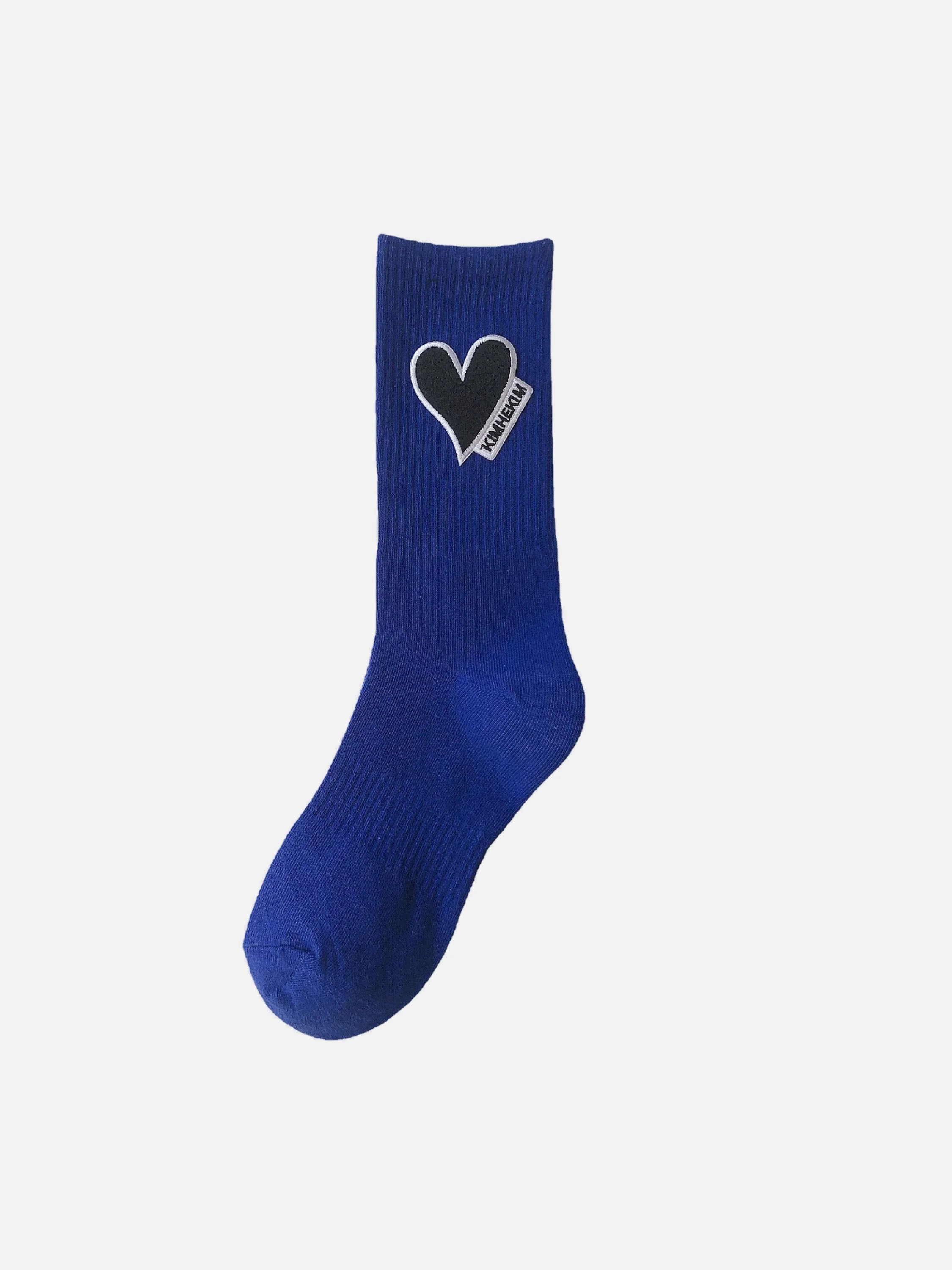 Heart Embroidered Stockings - 2378