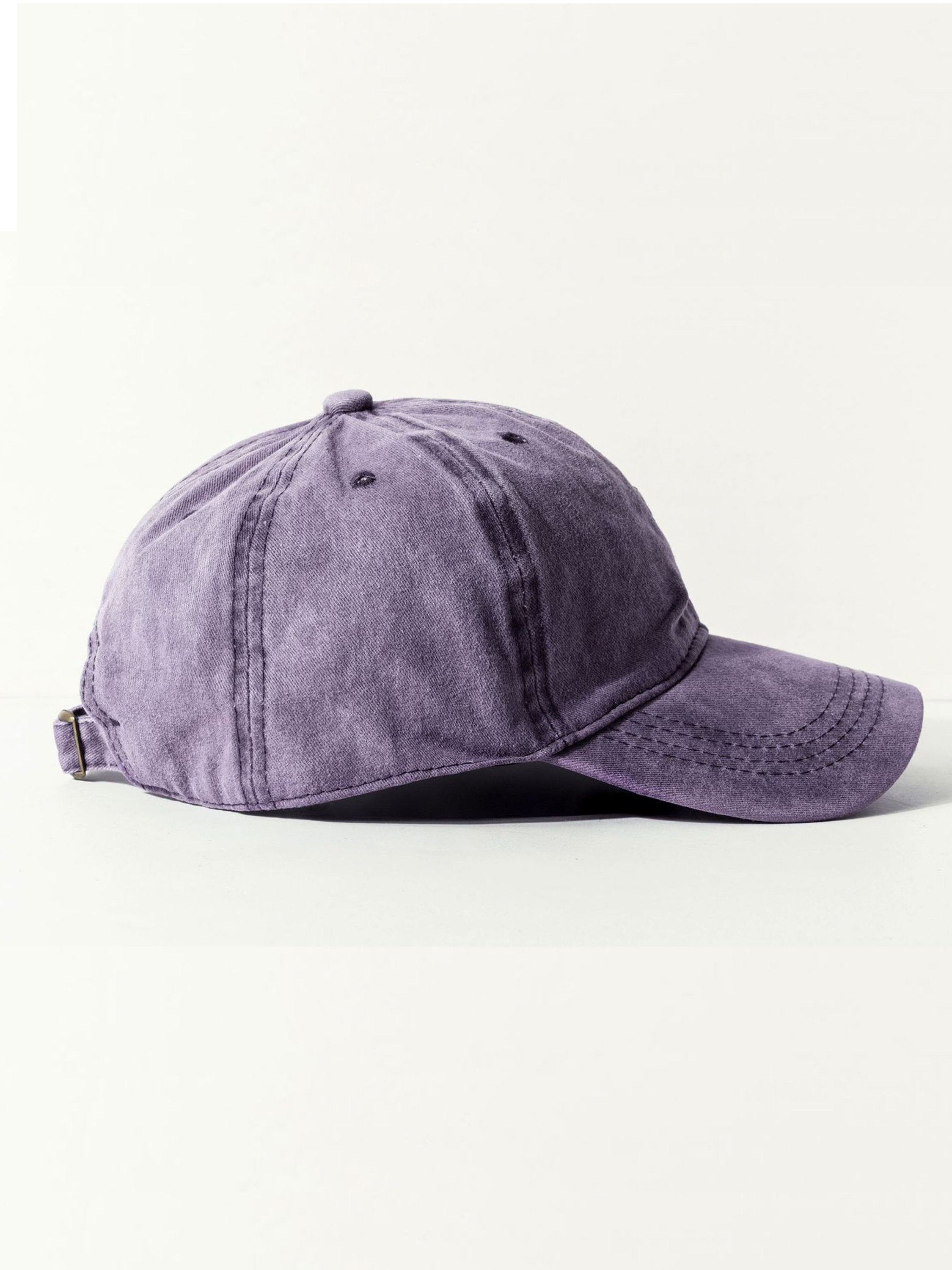 The Supermade Men Solid Color Heavy Washed Canvas Cap -1072 - SuperMade®