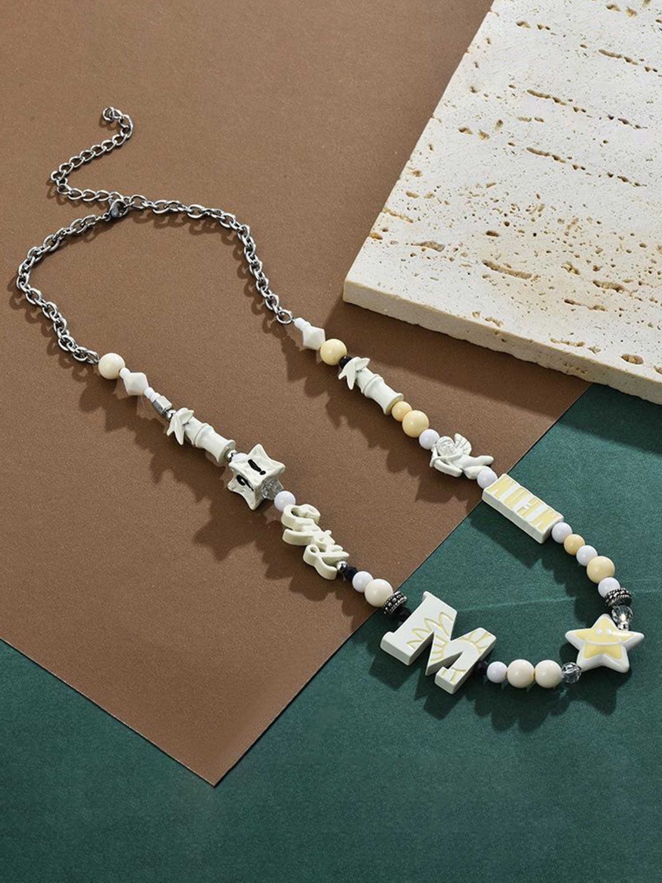 Personalized Lucky Star Collarbone Chain - 2392