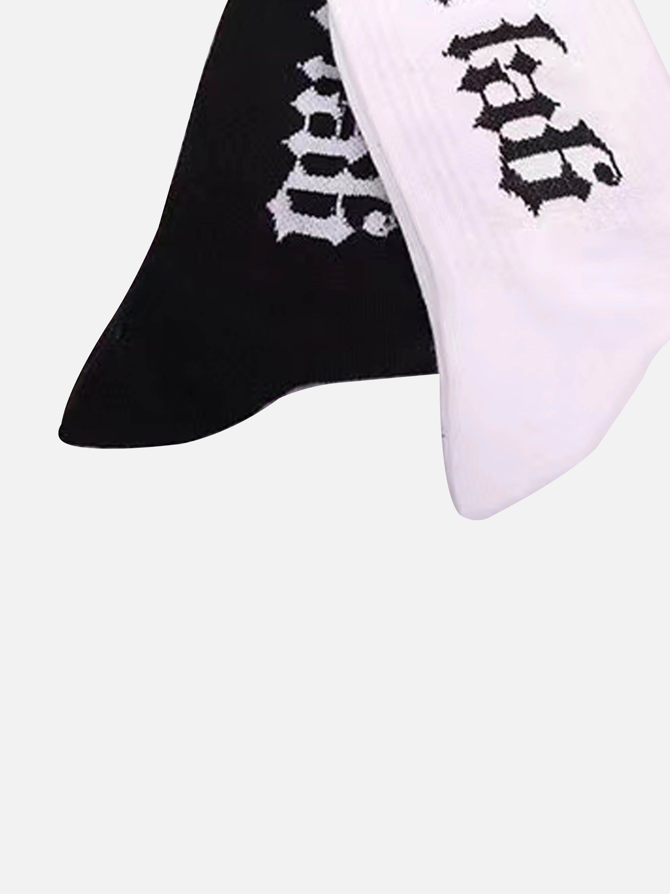 Street Hip Hop Gothic Font Stockings - 2377