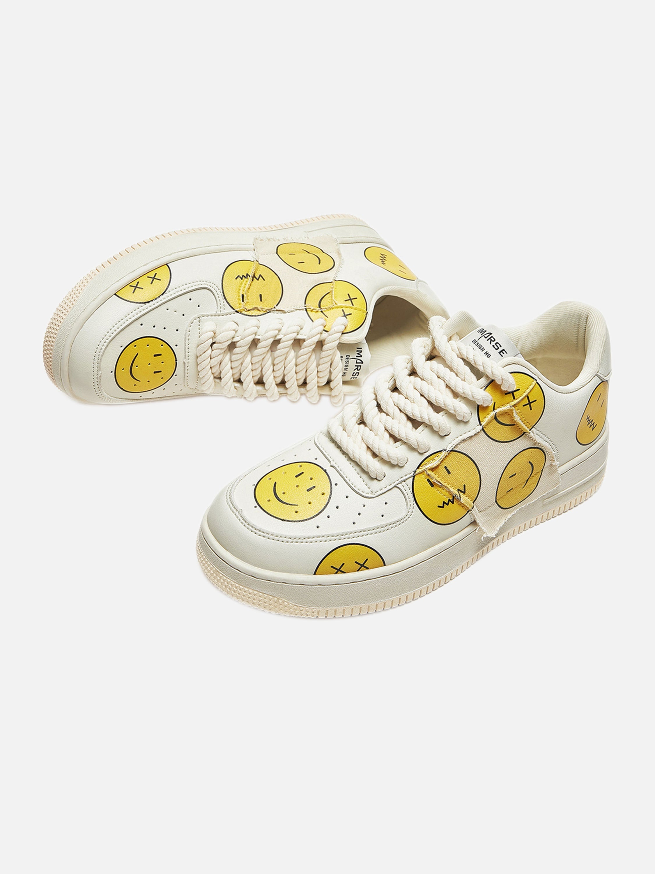 American Fun Smiley Face Expression Board Shoes - 23345