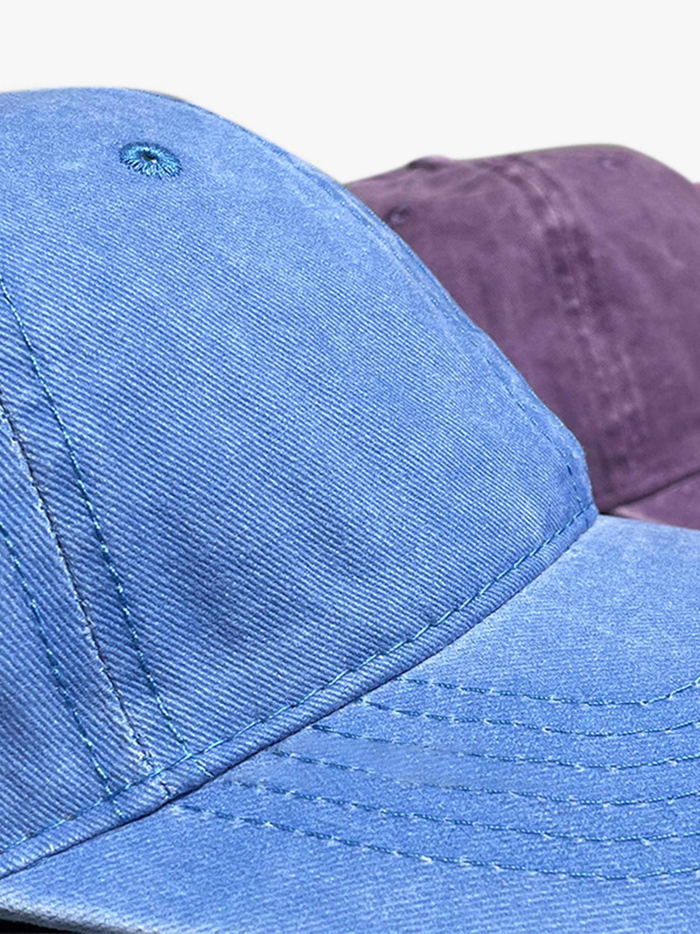 The Supermade Men Solid Color Heavy Washed Canvas Cap -1072 - SuperMade®