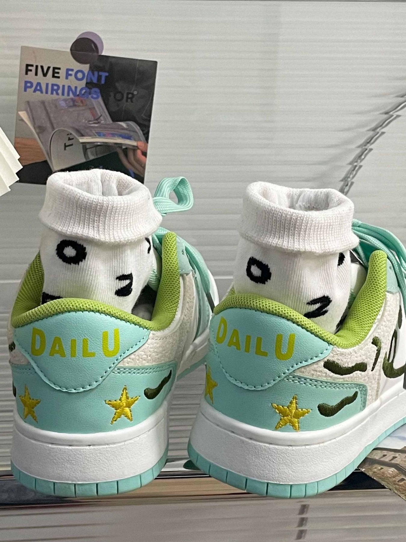 Smiley Skateboarding Shoes - 23464